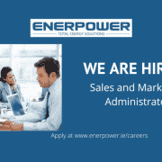Enerpower are hiring a sales and marketing admin